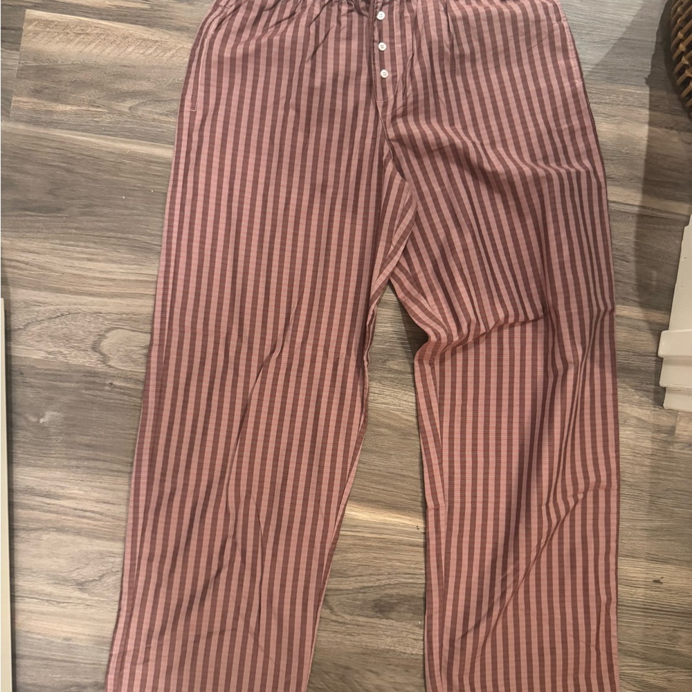 Striped Pink Women's Trousers